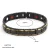 Black between gold Bracelet